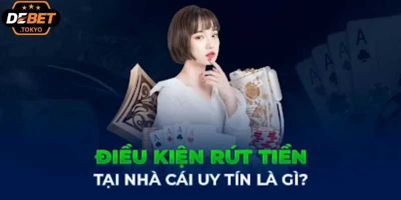 Điều kiện cần thiết để rút tiền tại Debet thành công