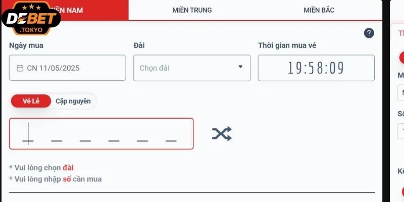 Tìm hiểu về xổ số miền Nam Debet